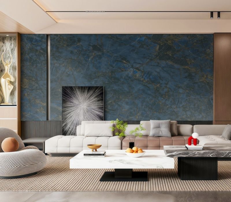 Service 21 Premium stone series WPC wall panel for luxury hotel lobby decorative wall applications