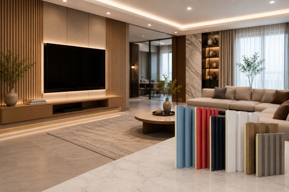 Service 2 Integrated WPC decorative material solutions for walls ceilings and flooring systems