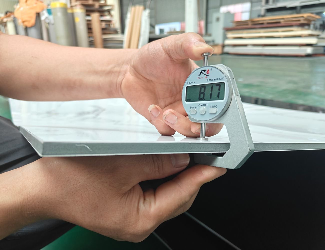 Strict quality inspection process for WPC wall panel manufacturing and export standards