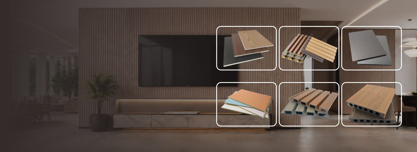 Decorative Interior WPC Wall Panels