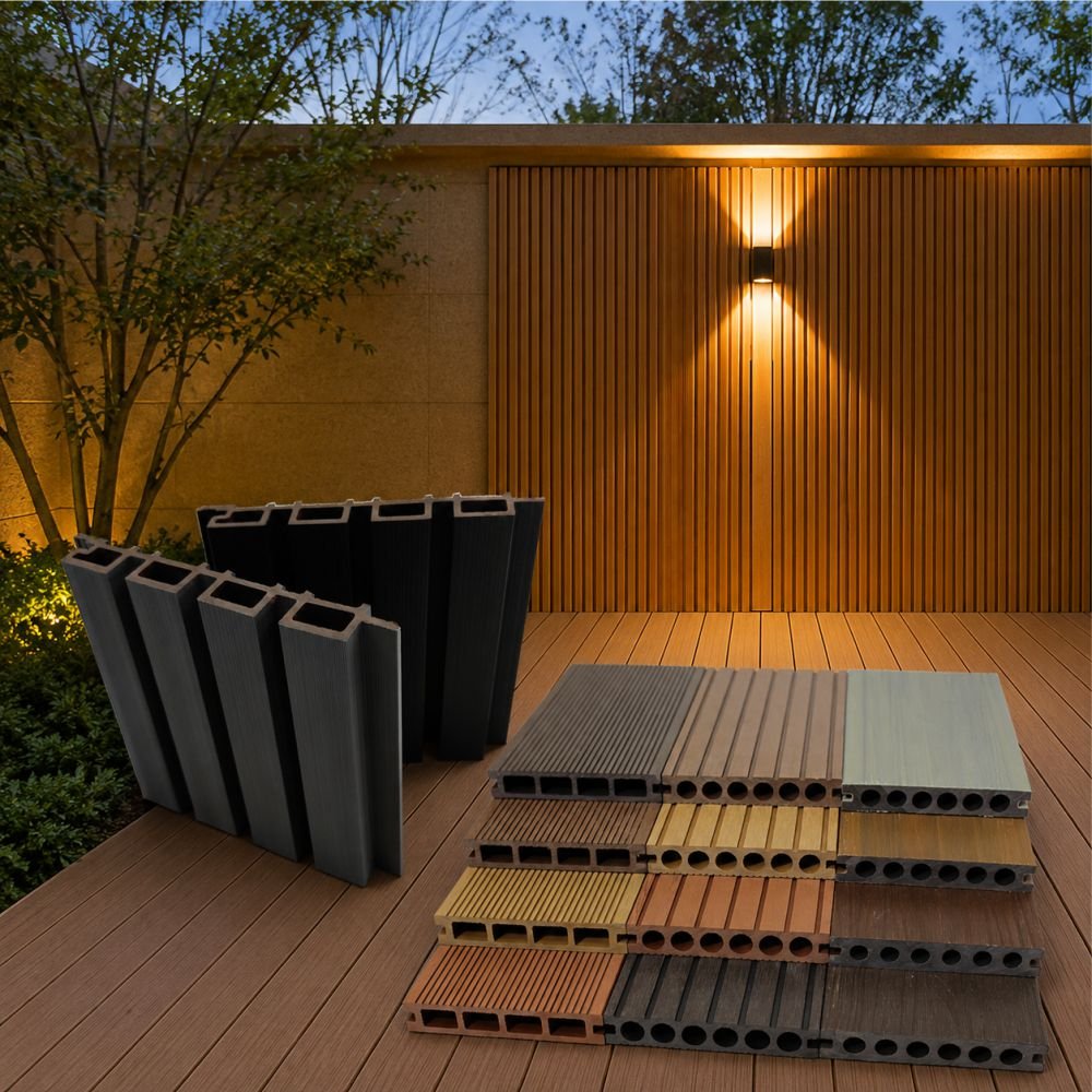 Outdoor WPC Products Outdoor WPC Products Collection Featuring Composite Decking and Exterior Wall Cladding Solutions