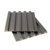 PUR Laminated Solid WPC Fluted Wall Panel PUR Laminated Solid WPC Fluted Wall Panel