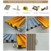 WPC Fluted Wall Panel Installation Hollow WPC Fluted Wall Panel Installation