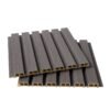 WPC fluted wall panel wholesale 218x15mm wood plastic composite interior wall panel