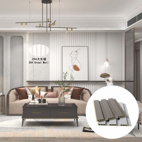Decorative Hollow WPC Fluted Wall Panel Decorative Hollow WPC Fluted Wall Panel