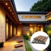 Co-Extrusion WPC Outdoor Wall Cladding with Wood Grain Finish