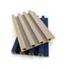 WPC fluted wall panel factory producing wood plastic composite interior wall panels