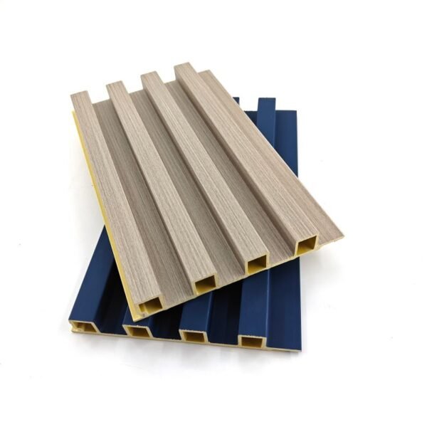 WPC fluted wall panel factory producing wood plastic composite interior wall panels
