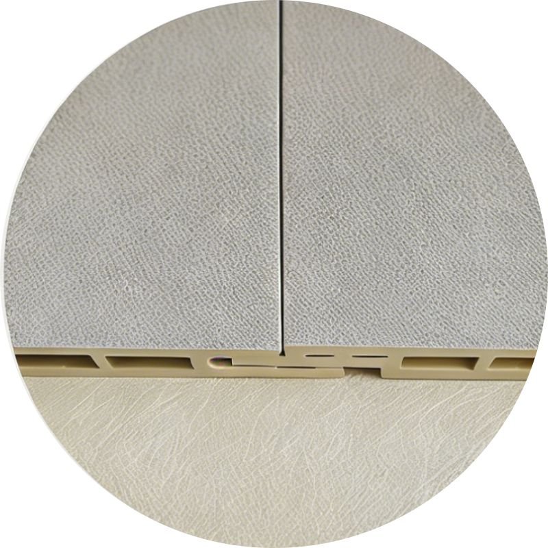 Bamboo Wood Fiber Wall Panel with seamless flat joint for clean and modern wall cladding