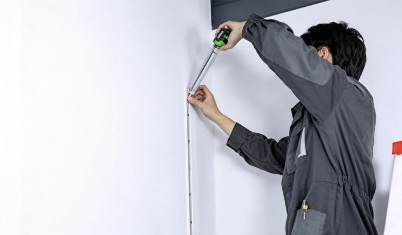 Measure wall surface before Bamboo Wood Fiber Wall Panel installation