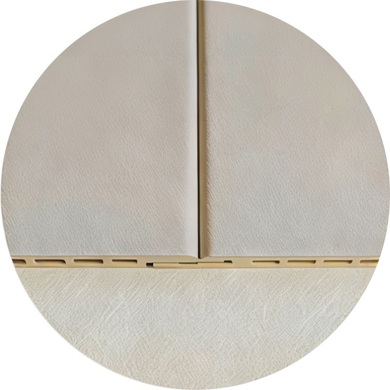 Bamboo Wood Fiber Wall Panel with V-groove joint connection for modern interior wall decoration