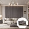 WPC fluted wall panel wholesale customized wall panel design for modern interior decoration